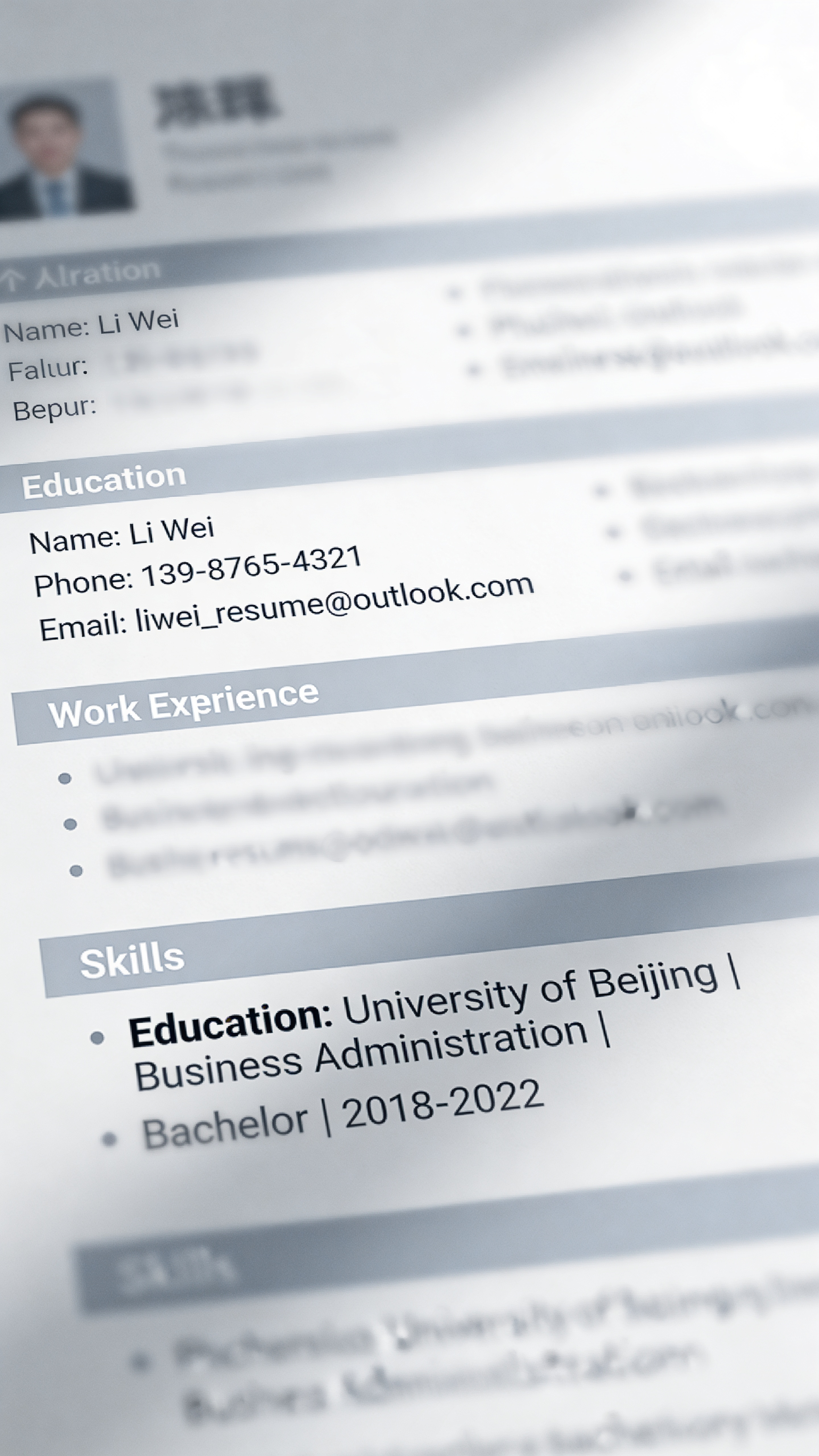 Big 4 Resume Template (ATS-Proven Format)